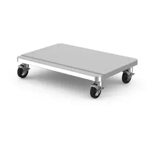Warmer, D Series, 26.5"D x 30"W x 74.5"H, Dual Chamber, Mobile Base, DWC243074E-MB
