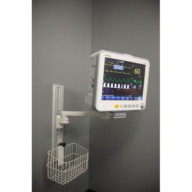 Mindray wall mount for ePM, cPM or Passport, VS8, VS9, Accutorr series Monitors - 045-000931-00