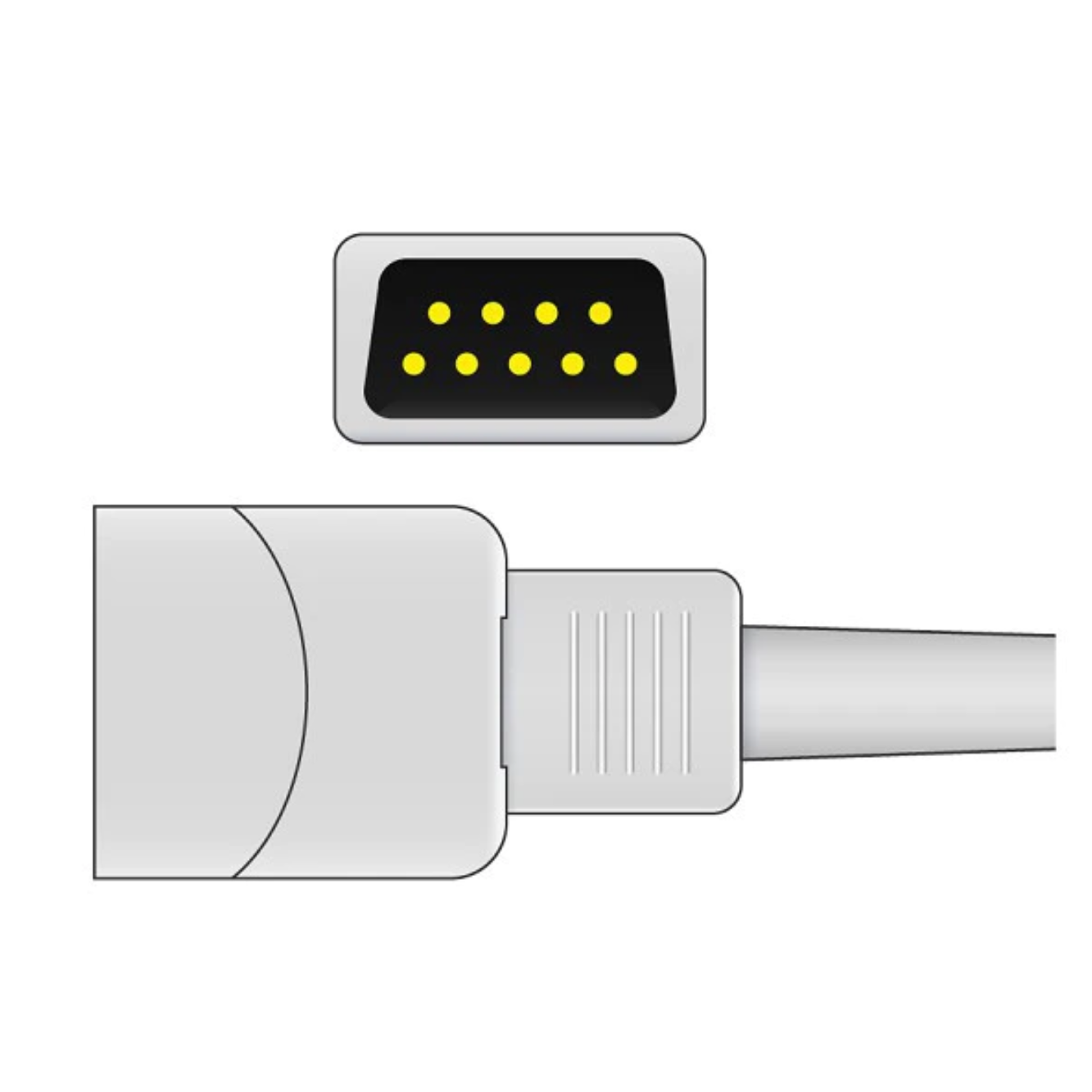 Smiths Medical BCI Compatible Direct-Connect SpO2 Sensor Pediatric Soft S110S-060