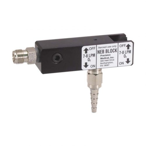 Precision Medical Neb Block, O2, 11LPM, NB6100