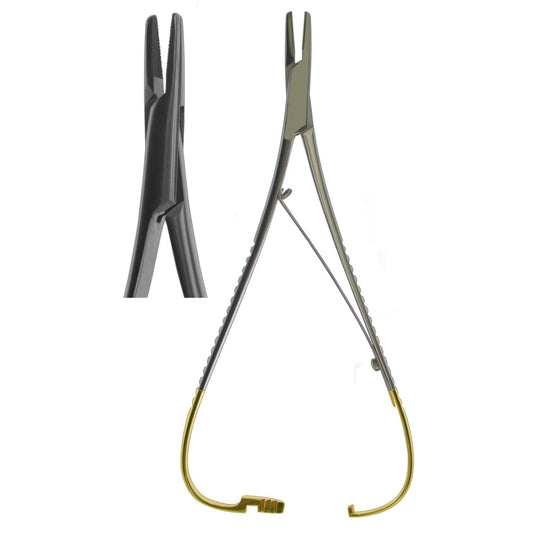 Needle Holder, Mathieu Straight 17cm  (Z-4060)