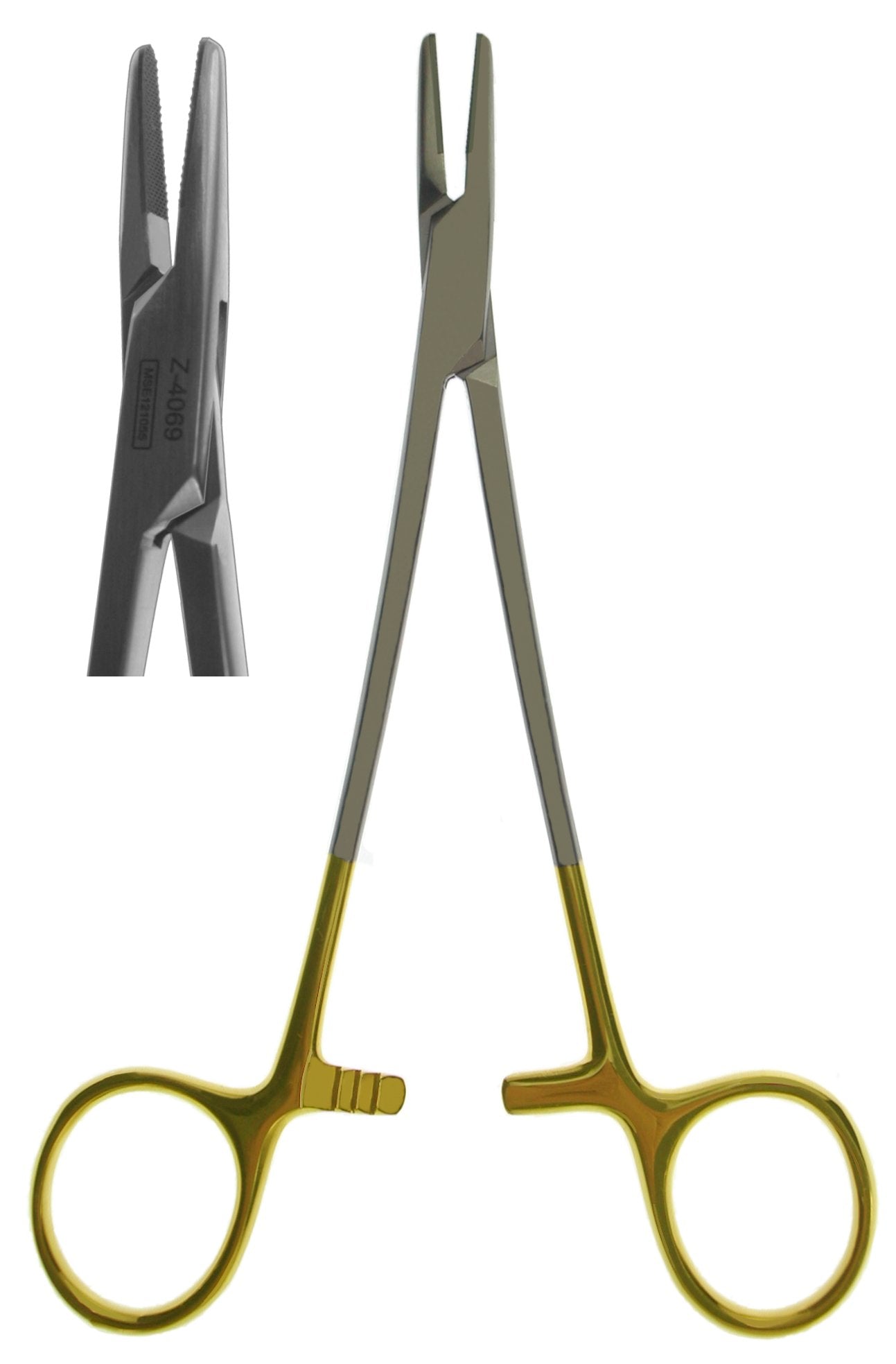 Needle Holder, Mayo-Hegar Straight 16cm  (Z-4069)