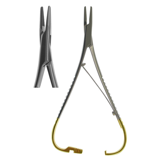 Needle Holder, Mathieu Straight 14cm  (Z-4072)