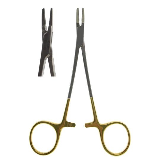 Needle Holder, Mini-Ryder Straight 13cm  (Z-4323)
