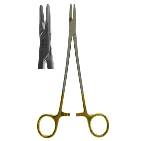 Needle Holder, Mayo-Hegar Straight 18cm  (Z-4537)