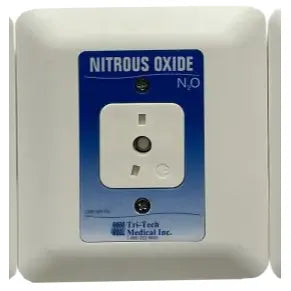 Tri-Tech N2O Wall Outlet, Ohmeda, XQ1104