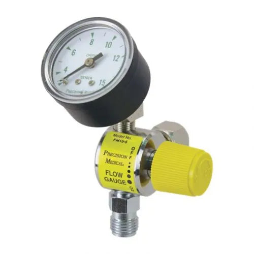Precision Medical Flow Gauge 1″ Stem, PM15-5