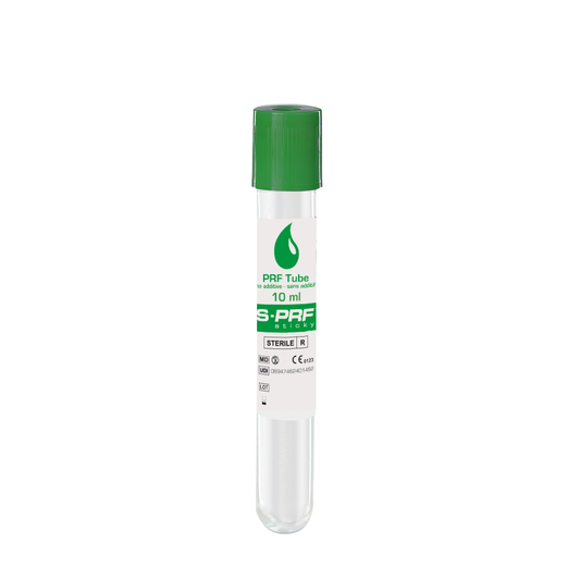 Dr. Choukroun Plastic S-PRF Tubes for Sticky Bone- Box of 24, PRF-S-PRF