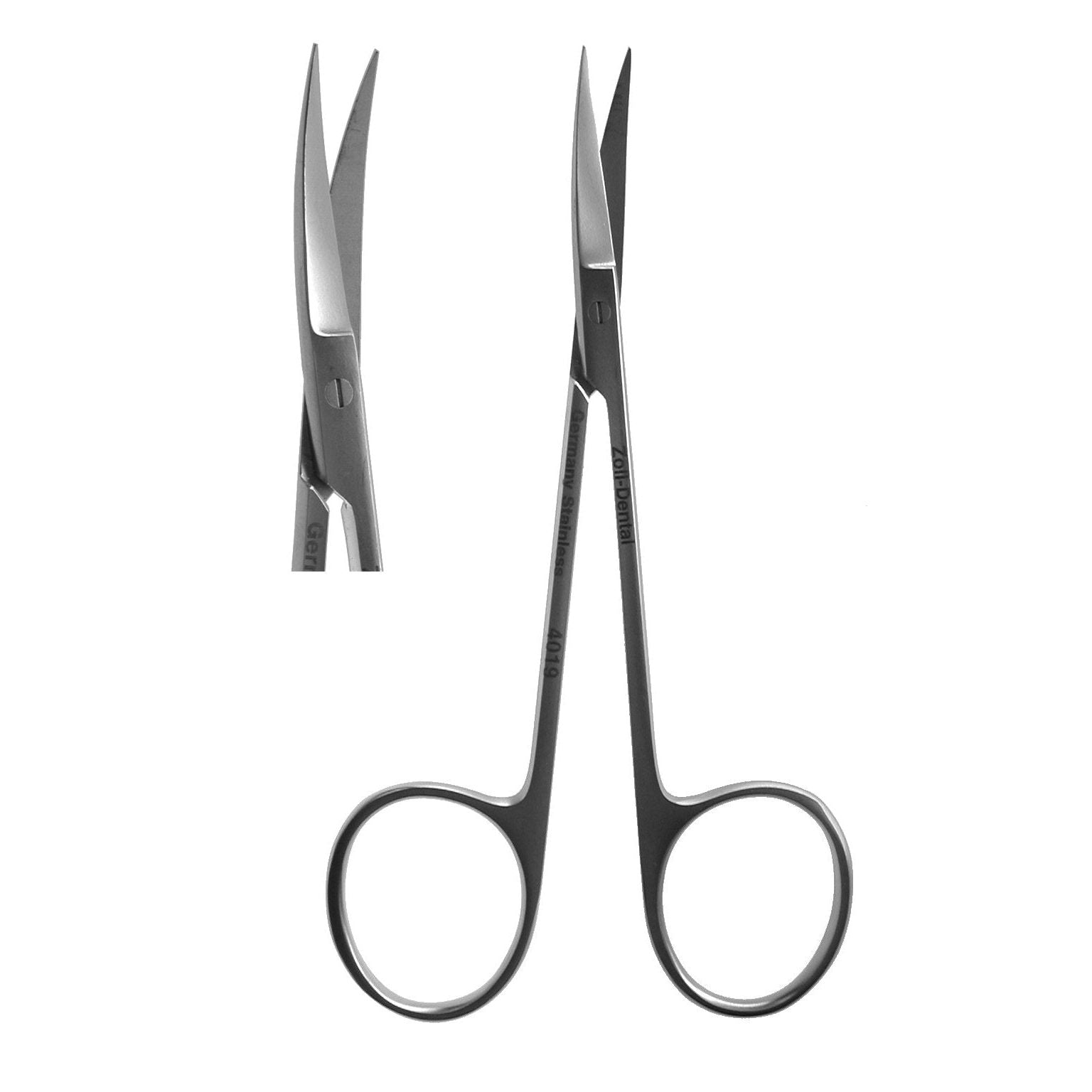 Scissors, Iris Curved  11.5cm  (Z-4019)