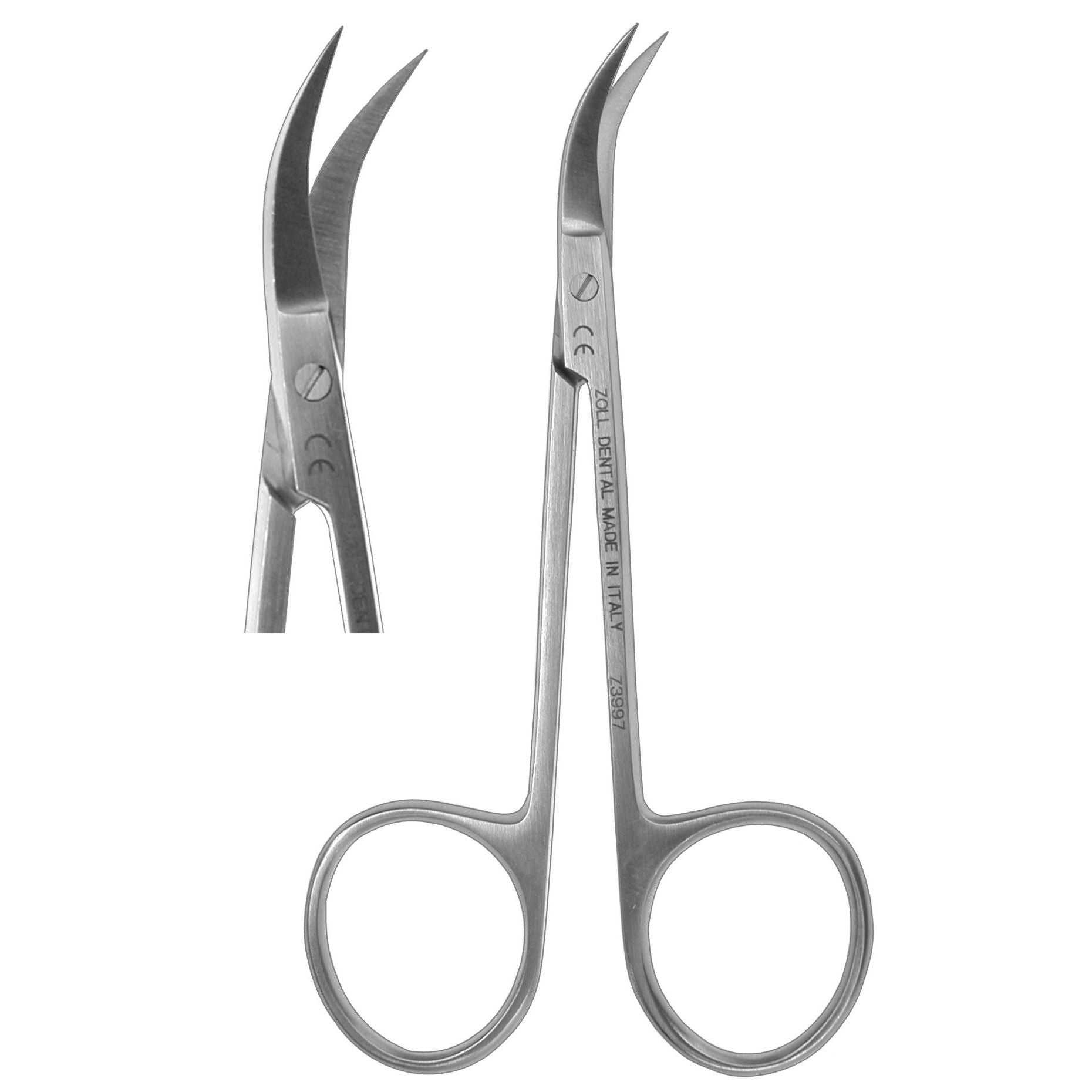 Scissors, Iris Side-Curved 11.5cm  (Z-3997)