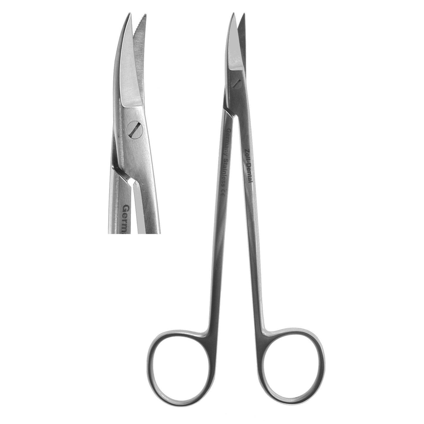Scissors, Quinby #8 Curved 12.5cm  (Z-4008)