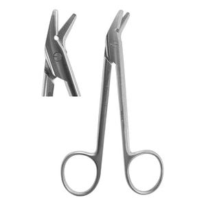 Scissors, Wire-Cutting Notched Angled 12.5cm (Z-4636)