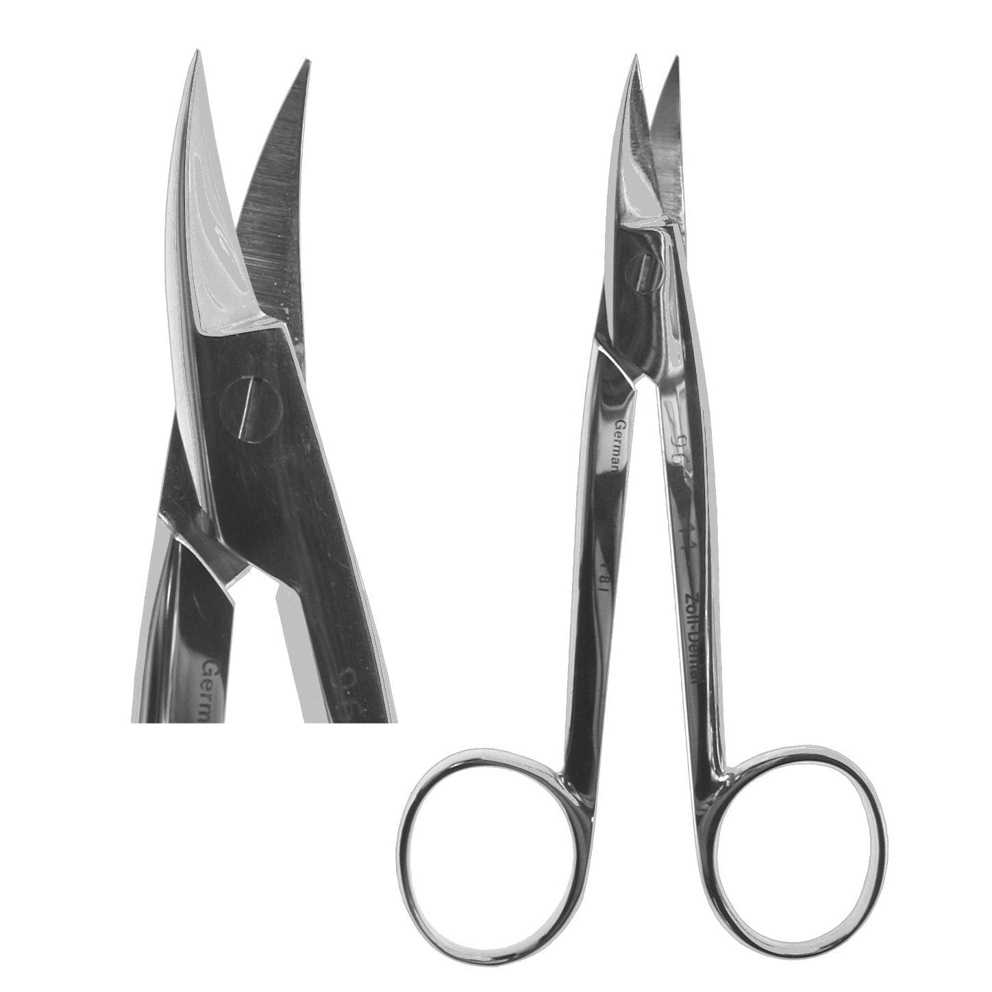 Crown Scissors, Pedo Large Curved 11cm  (Z-11TKP)