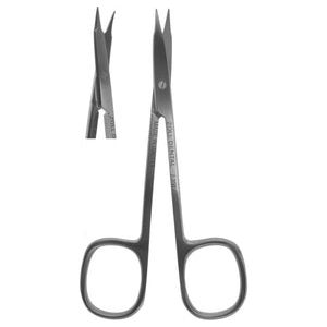 Scissors, Square Ring Curved Thin Tip 11.5cm (Z-3507)