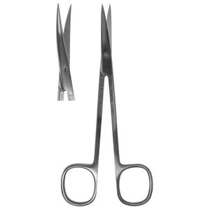 Scissors, Square Ring Curved Sharp Tip 14cm (Z-3511)