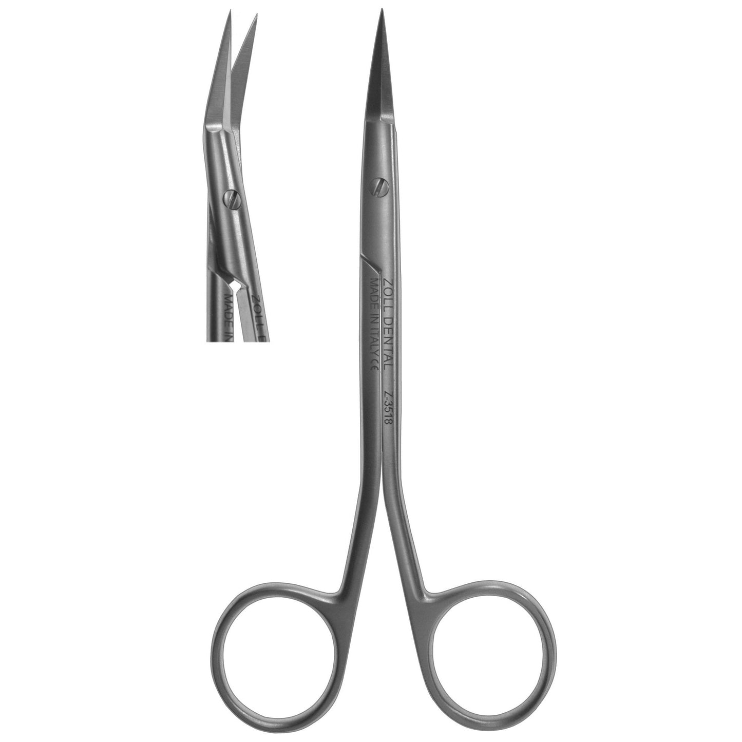 Scissors, Zed Large Angled Body 13.5cm  (Z-3518)