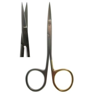 Scissors, Iris Straight Super-Cut Comfort Set Rings 11.5cm (Z-3528)