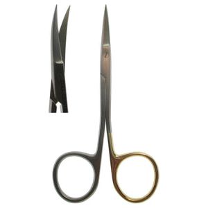 Scissors, Iris Curved Super-Cut Comfort Set Rings 11.5cm (Z-3529)