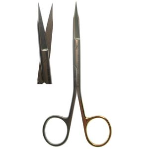 Scissors, GF Straight Super-Cut Comfort Set Rings 13cm (Z-3530)