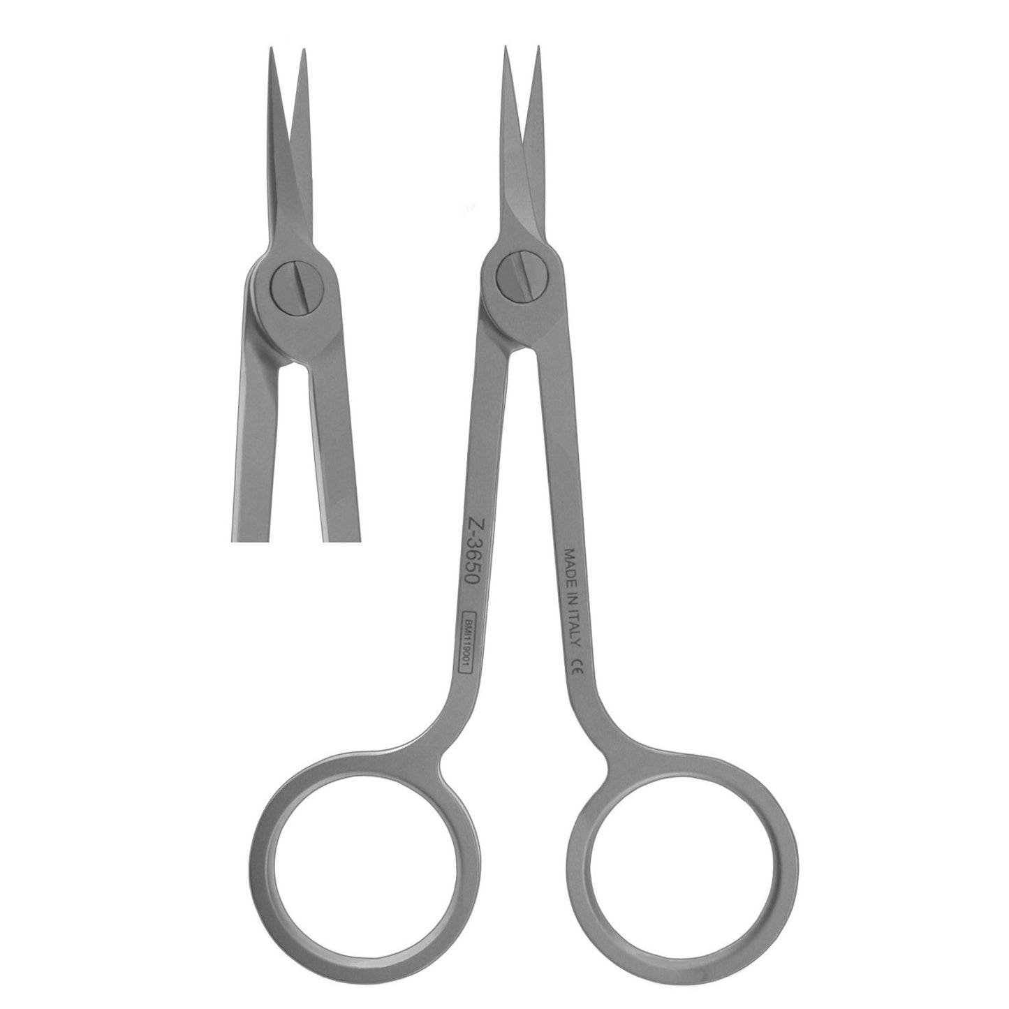 Scissors, Hi-Tech Straight Stainless 11.5cm  (Z-3650)