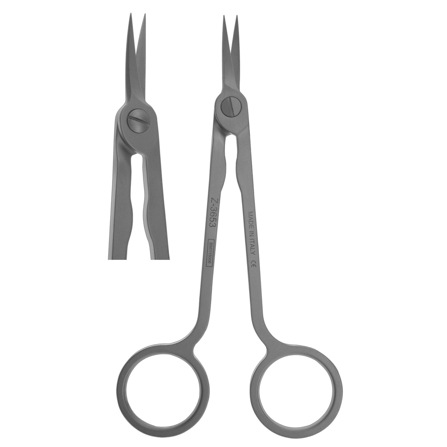 Scissors, Hi-Tech Curved Stainless 13cm  (Z-3653)