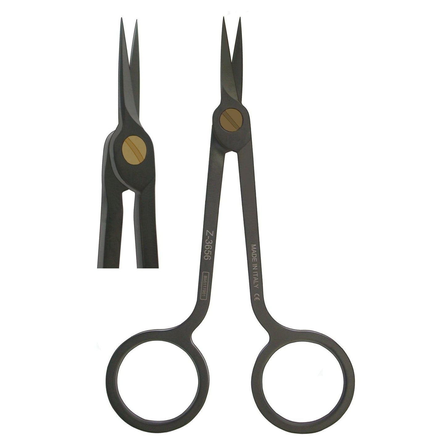 Scissors, Hi-Tech Straight DLC 11.5cm  (Z-3656)