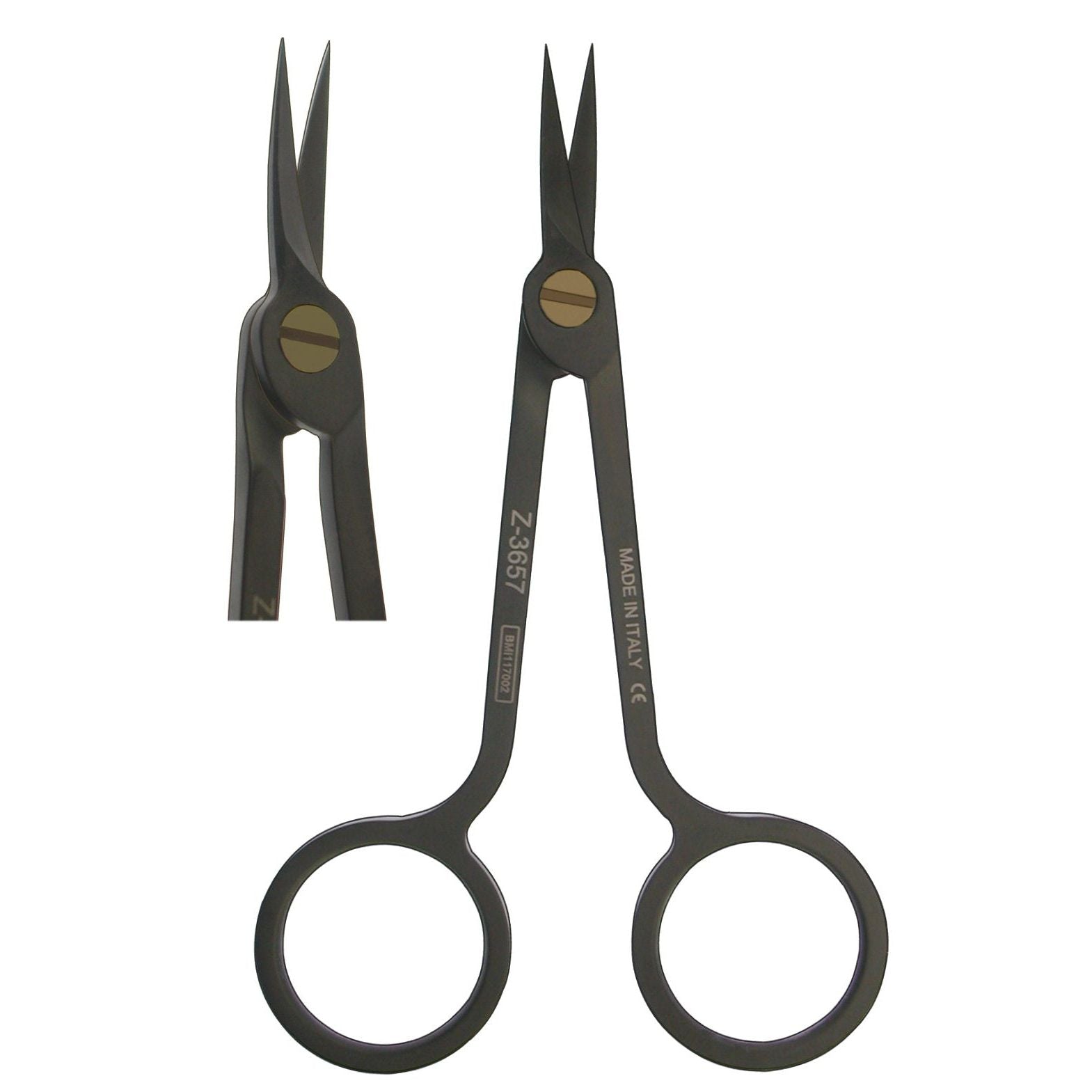 Scissors, Hi-Tech Curved DLC 11.5cm  (Z-3657)