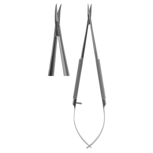 Scissors, Castroviejo Micro Round Body Curved 15cm  (Z-4873)