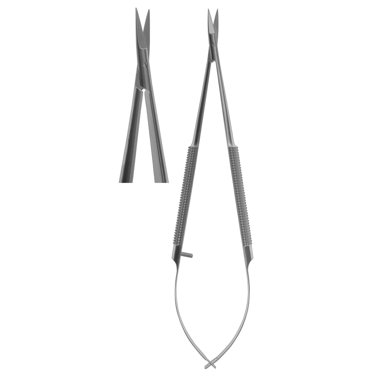 Scissors, Castroviejo Micro Round Body Straight 15cm  (Z-5218)