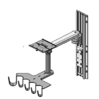 Mindray 5 Hook cable management kit, 045-003814-00
