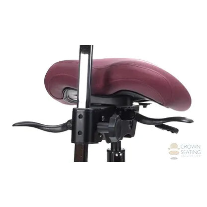 Crown Seating Denver C130DB Saddle Operator Stool with Back, C130DB