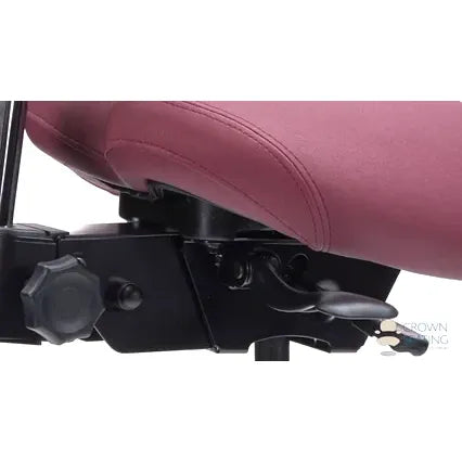 Crown Seating Denver C130DB Saddle Operator Stool with Back, C130DB