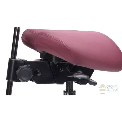 Crown Seating Denver C130DB Saddle Operator Stool with Back, C130DB