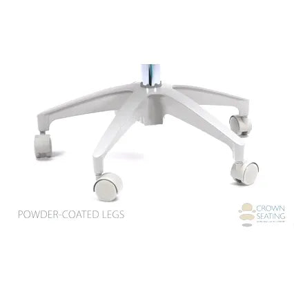 Crown Seating Denver C130DB Saddle Operator Stool with Back, C130DB