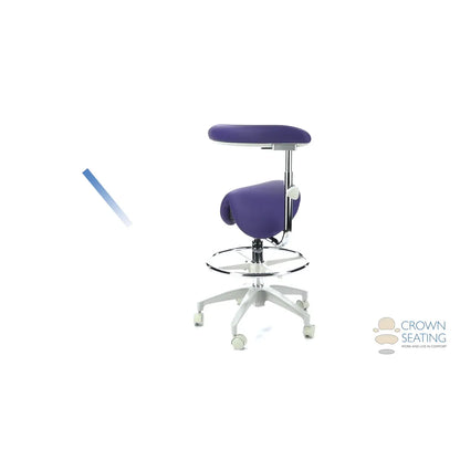 Crown Seating Silverton C150A Perfect Lite Assistant Saddle Stool, C150A