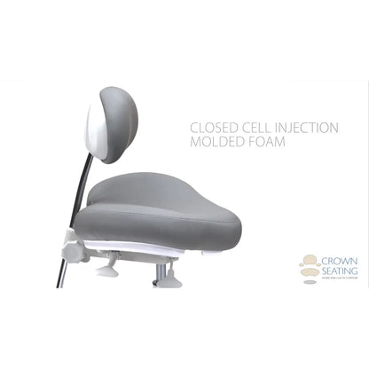 Crown Seating Aspen C70DS Operator Stool - Small Hybrid Saddle, C70DS