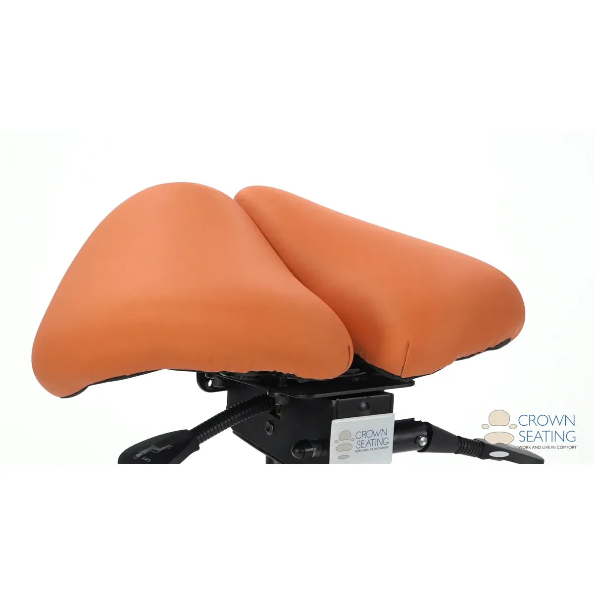 Crown Seating Canyon C160D Split Seat Operator Saddle Stool, C160D