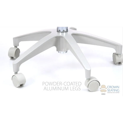 Crown Seating Western C90SB Saddle Operator Stool, C90SB