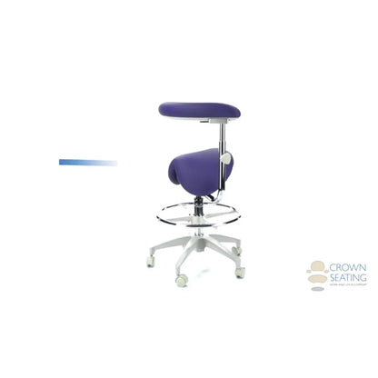 Crown Seating Silverton C150A Perfect Lite Assistant Saddle Stool, C150A