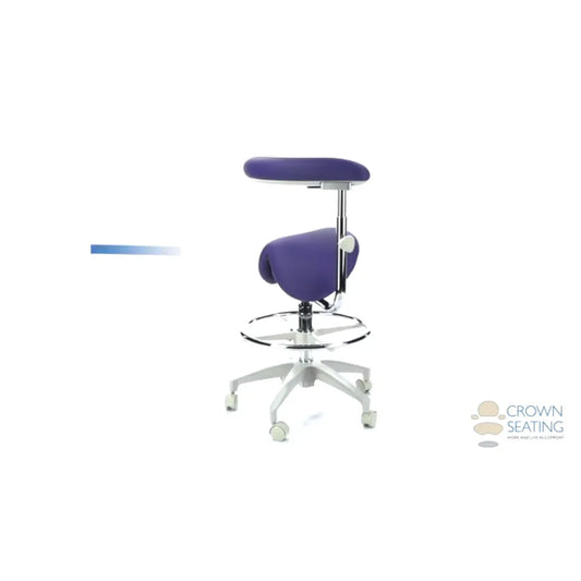Crown Seating Silverton C150A Perfect Lite Assistant Saddle Stool, C150A