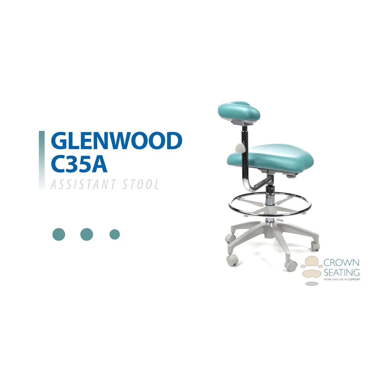 Crown Seating Glenwood C35A Assistant Stool, C35A