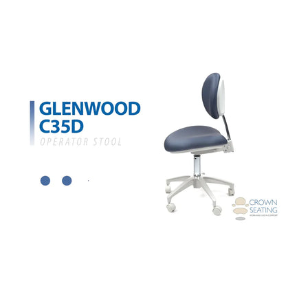 Crown Seating Glenwood C35D Operator Stool, C35D