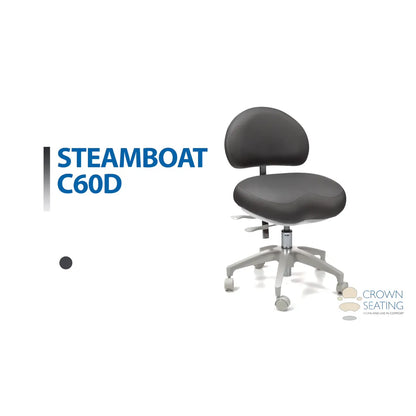 Crown Seating Steamboat C60D Operator Stool, C60D