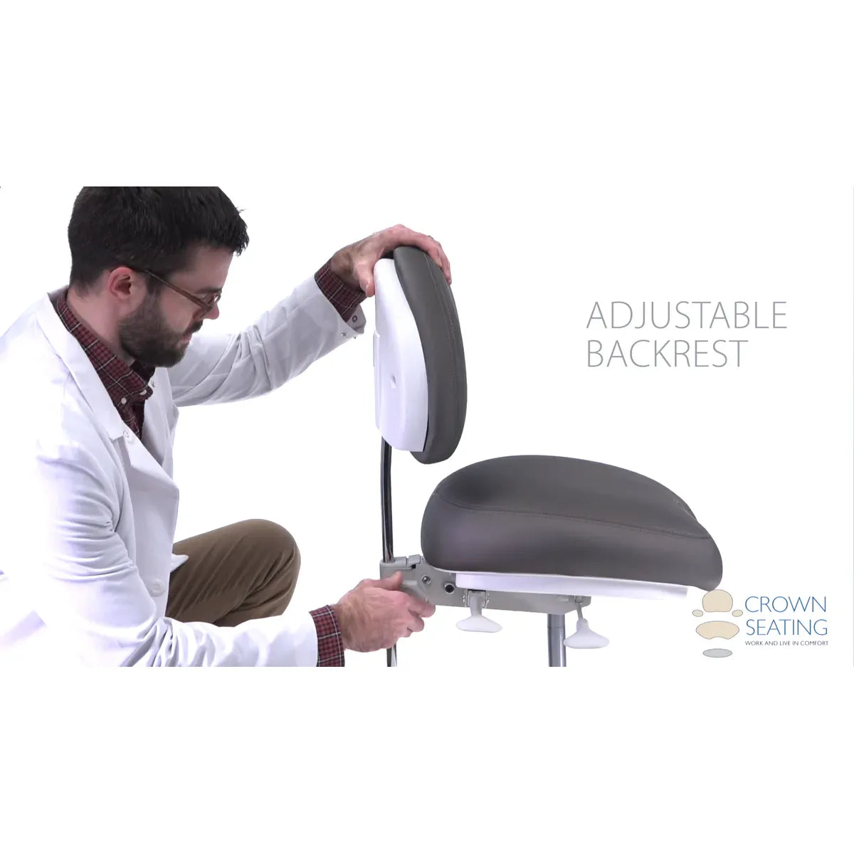 Crown Seating Steamboat C60D Operator Stool, C60D