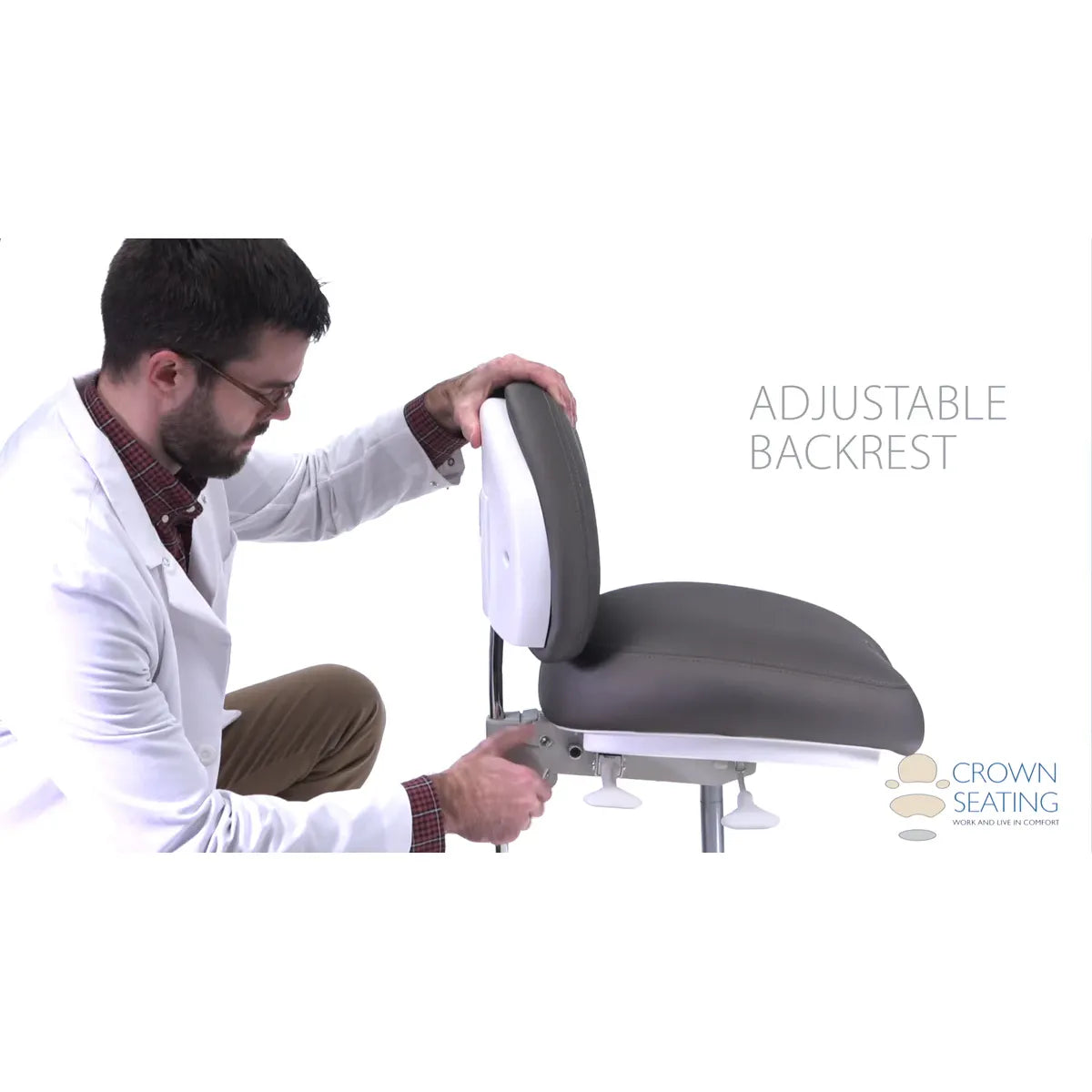 Crown Seating Steamboat C60D Operator Stool, C60D
