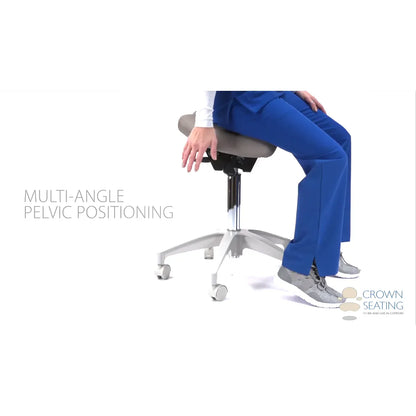 Crown Seating Denver C130D Saddle Operator Stool, C130D