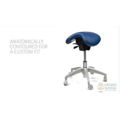 Crown Seating Durango C90SS English Saddle Stool, C90SS