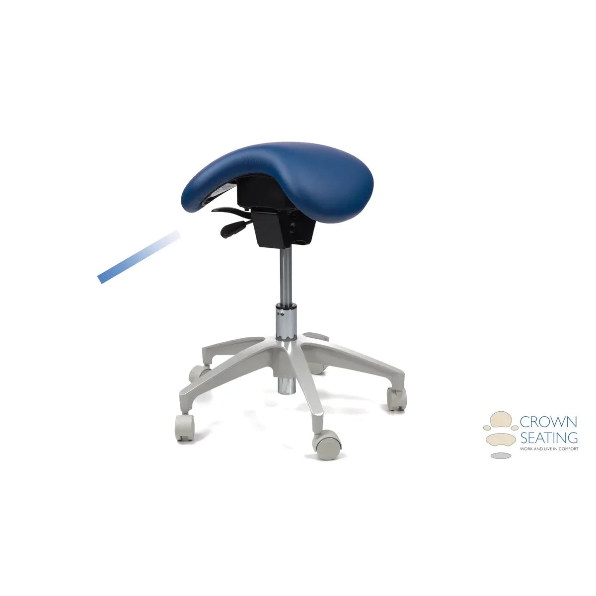 Crown Seating Durango C90SS English Saddle Stool, C90SS
