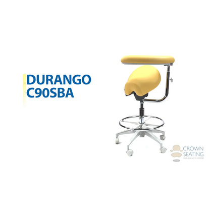 Crown Seating Western C90SBA Saddle Assistant Stool, C90SBA