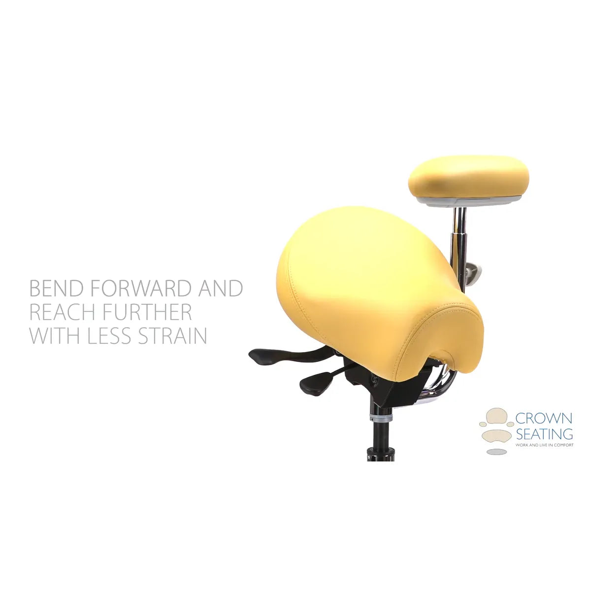 Crown Seating Western C90SBA Saddle Assistant Stool, C90SBA